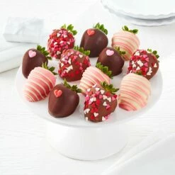 Dozen Valentine's Day Belgian Chocolate Strawberries