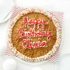 Custom Birthday Cookie Cake