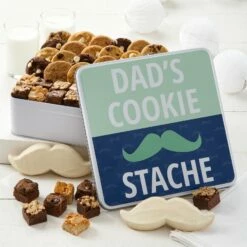 Dad's Cookie Stache Combo Tin