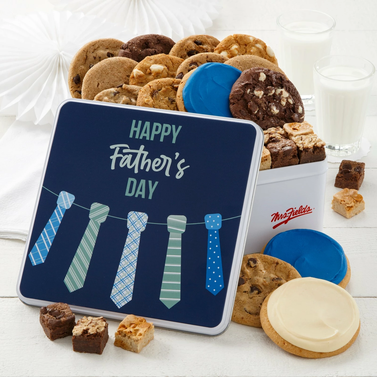 Debonair Dad Cookie Combo Tin 3 Debonair Dad Cookie Combo Tin