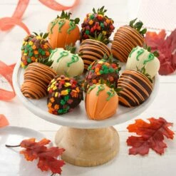 Full Dozen Fall Belgian Chocolate Strawberries