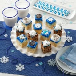 Winter Wonderland Rice Krispie Mini Gift Box
