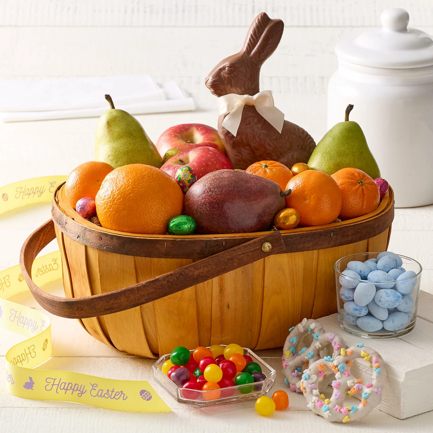 Easter Fruit & Sweets Basket 3 Easter Fruit & Sweets Basket