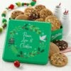 Peace, Love, & Cookies 12 Original Cookie Sampler Tin -MRS. FIELDS Sales Store 23WCTIN121 Old