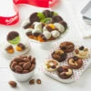 Belgian Chocolate Dried Fruit & Nuts Tray -MRS. FIELDS Sales Store BELGIANCHOCOLATEDRIEDFRUIT NUTSTRAY