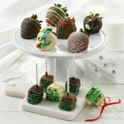 Holiday Lights Berries & Cheesecake Pops