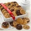 Four Dozen Cookies Basket -MRS. FIELDS Sales Store Web 22EVBSKT481 WhiteBasket Large 24Cookie 246