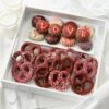 Valentine's Day Belgian Chocolate-Covered Pretzels & Nibblers® -MRS. FIELDS Sales Store Web 22VCCCP12 VDayPretzelknots Dozen 51684