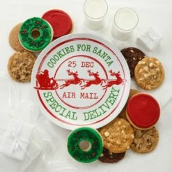 Santa's Cookie Plate