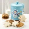 Snowman Cookie Jar -MRS. FIELDS Sales Store Web 23WBOXL028 SnowmanCookieJar 181