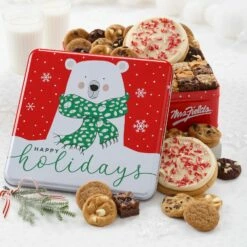 Happy Holidays Medium Combo Tin