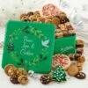 Peace, Love, & Cookies Large Combo Tin -MRS. FIELDS Sales Store Web 23WCTIN033 PLCTin LargeCombo 80
