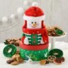Traditional Snowman Tower -MRS. FIELDS Sales Store Web 23WTOWR011 TraditionalSnowman 202