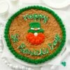 Luck Leprechaun Cookie Cake -MRS. FIELDS Sales Store Web 24SPKIE001 StPatricksDayCookieCake 135