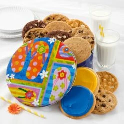 Flip Flop Cookie Tin
